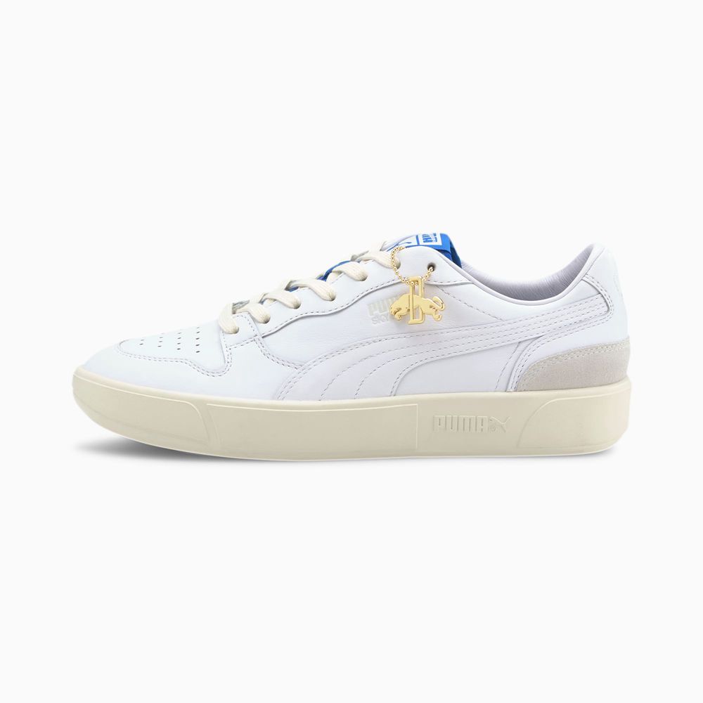 Puma Sky LX Lo Rudolf Dassler Legacy Férfi Sportcipő - Fehér/Szürke ( Hungary - QVULE8610 )